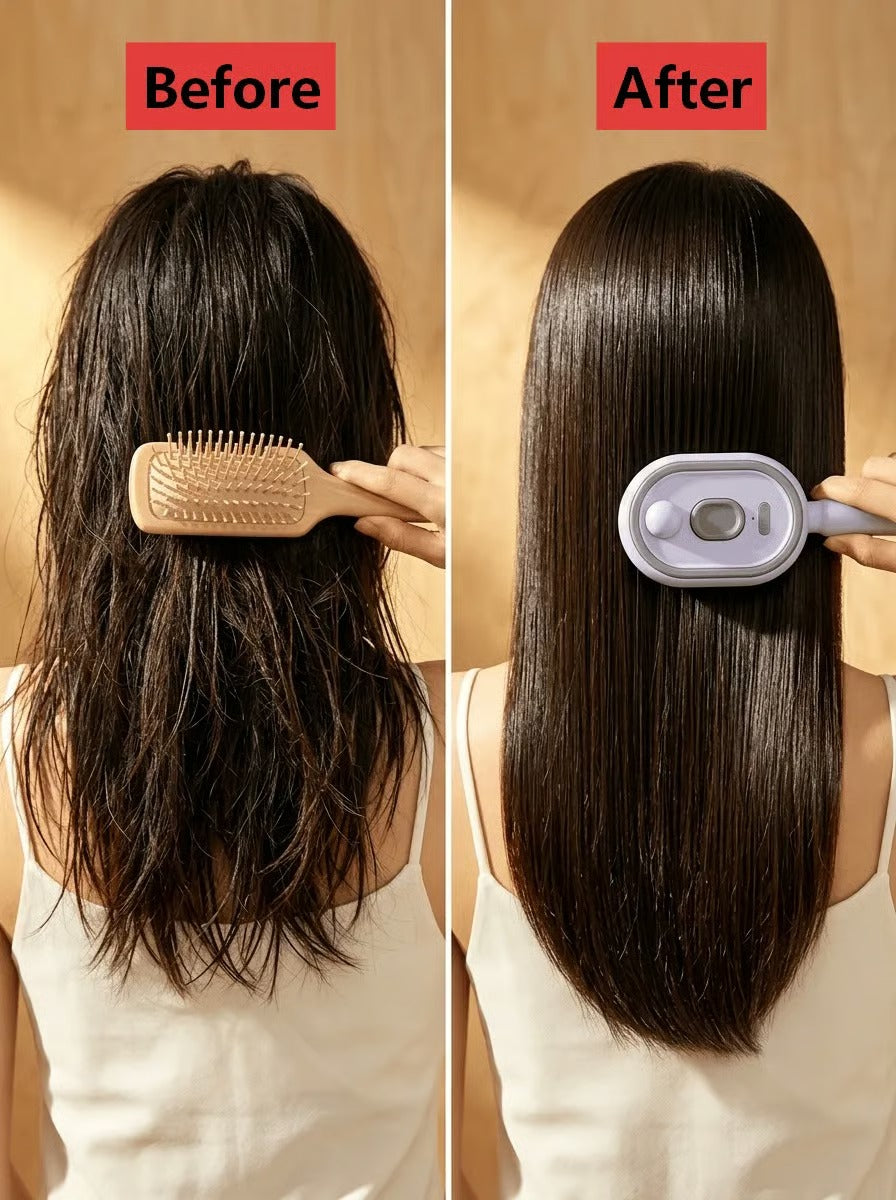 Electric Spray Air Cushion Massage Hair Brush