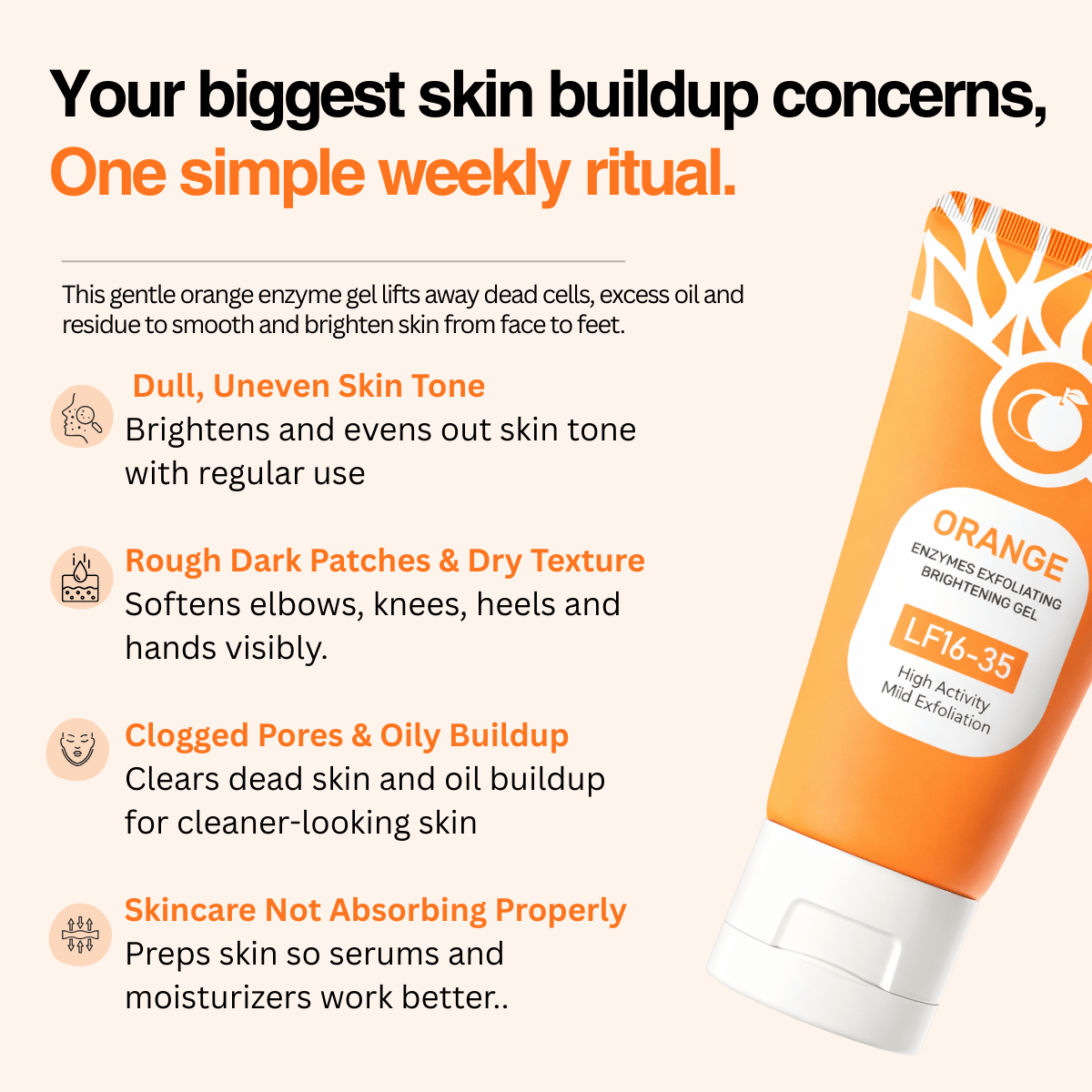 Orange Exfoliating Gel