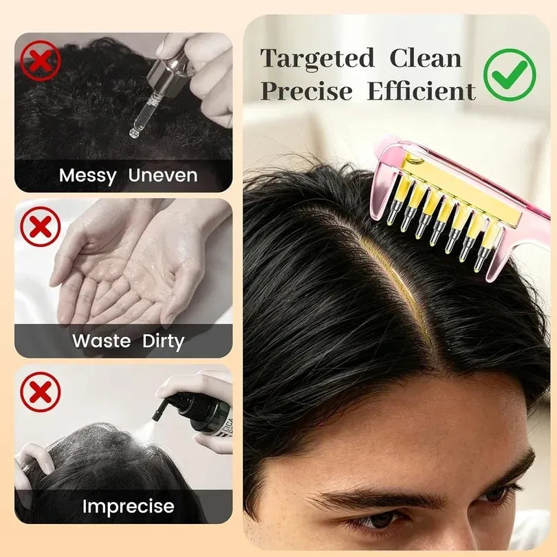 Hair Oil Applicator Comb